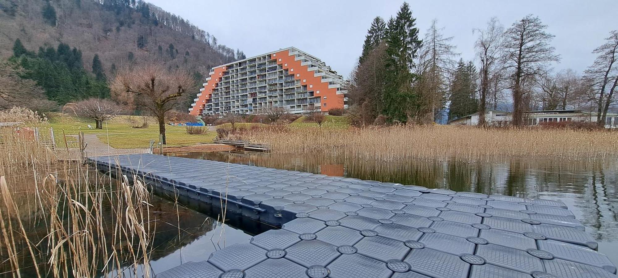 Direkter Seezugang Am Ossiacher See, Radfahren, Wandern & Erlebniscard Villach Eksteriør billede